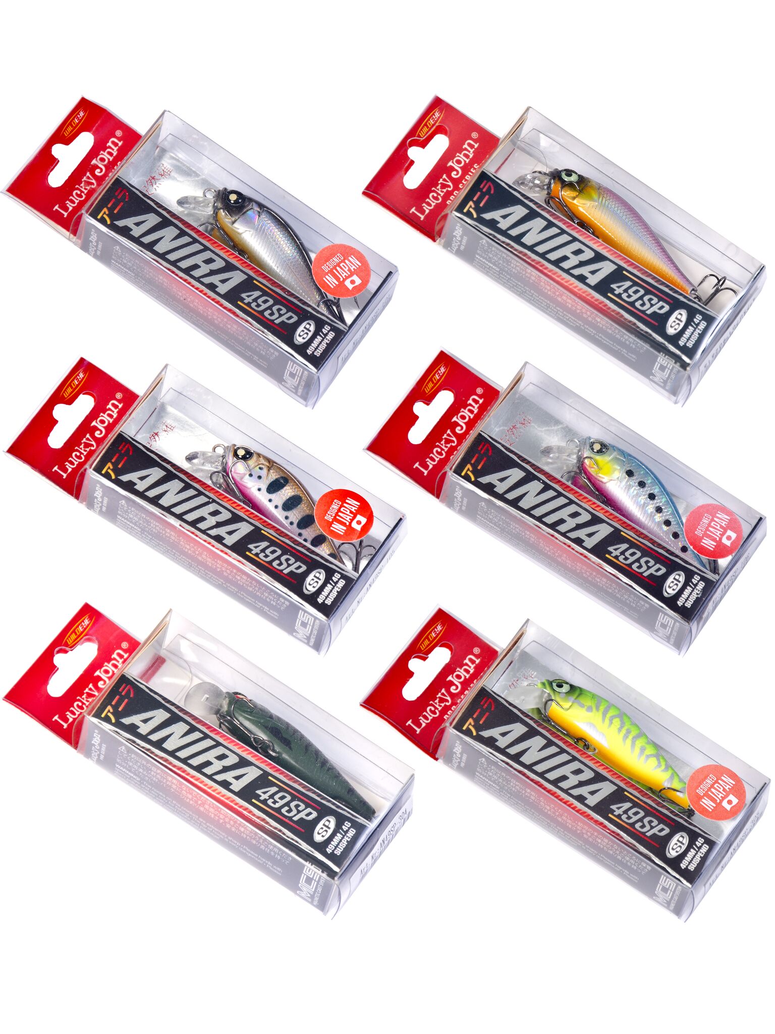 

Воблеры сусп. LJ Pro Series ANIRA SP 04.90/020SET 6шт. набор