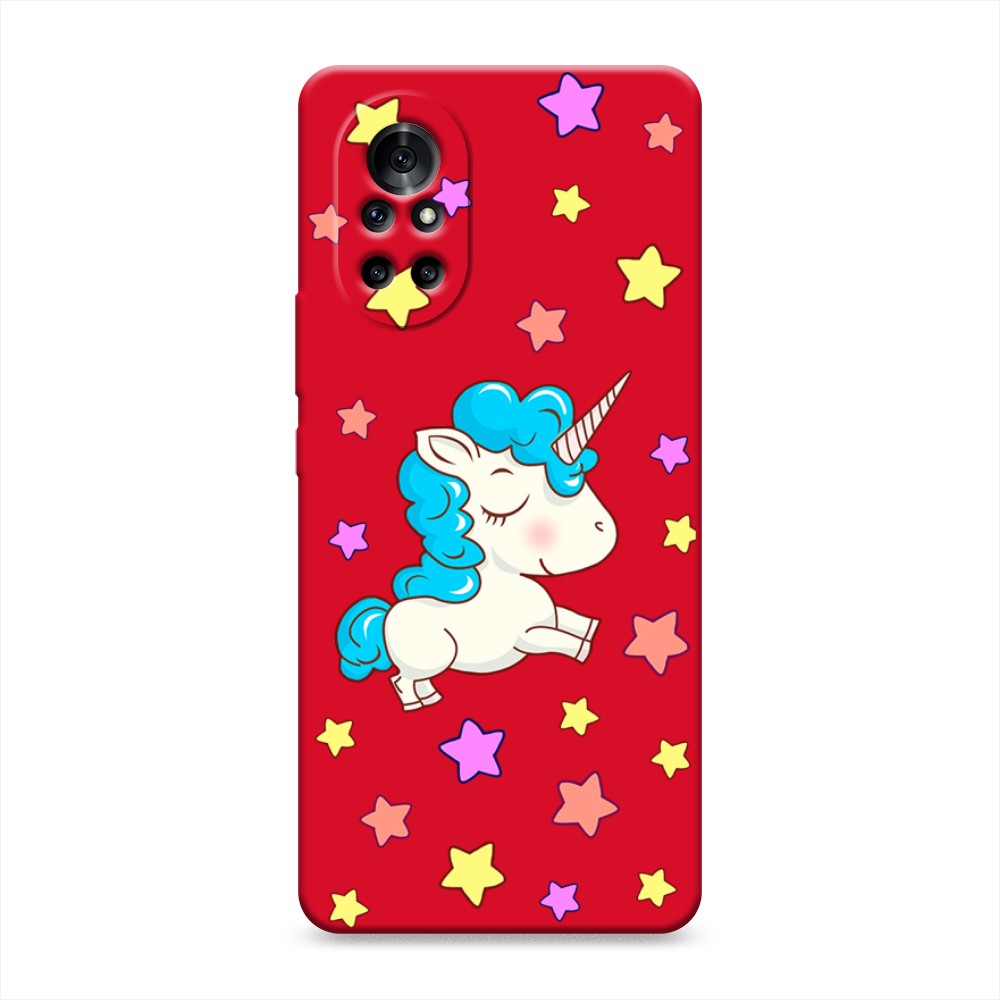 

Чехол Awog на Huawei Nova 8 "Звездный единорог", Разноцветный, 6105753-1