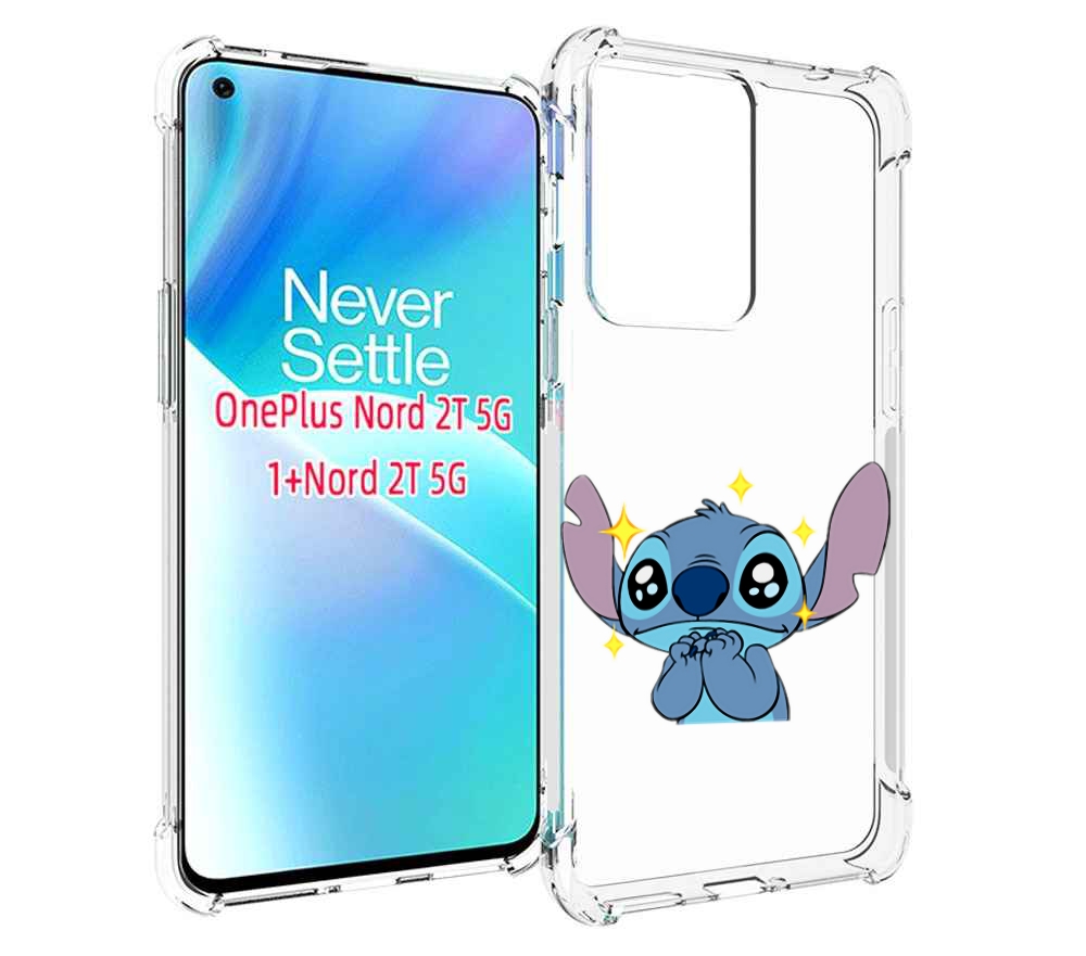 

Чехол MyPads милый-стич детский для OnePlus Nord 2T, Прозрачный, Tocco