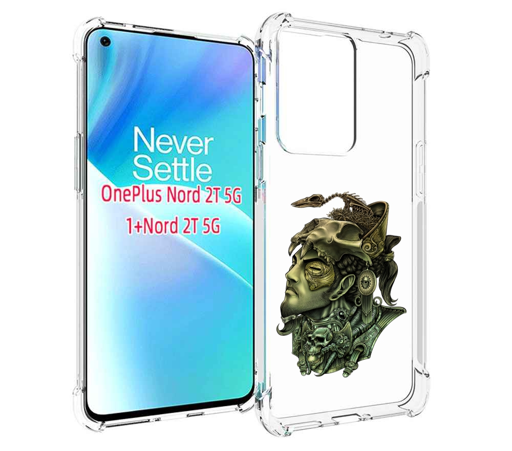 

Чехол MyPads бронзовый воин для OnePlus Nord 2T, Прозрачный, Tocco