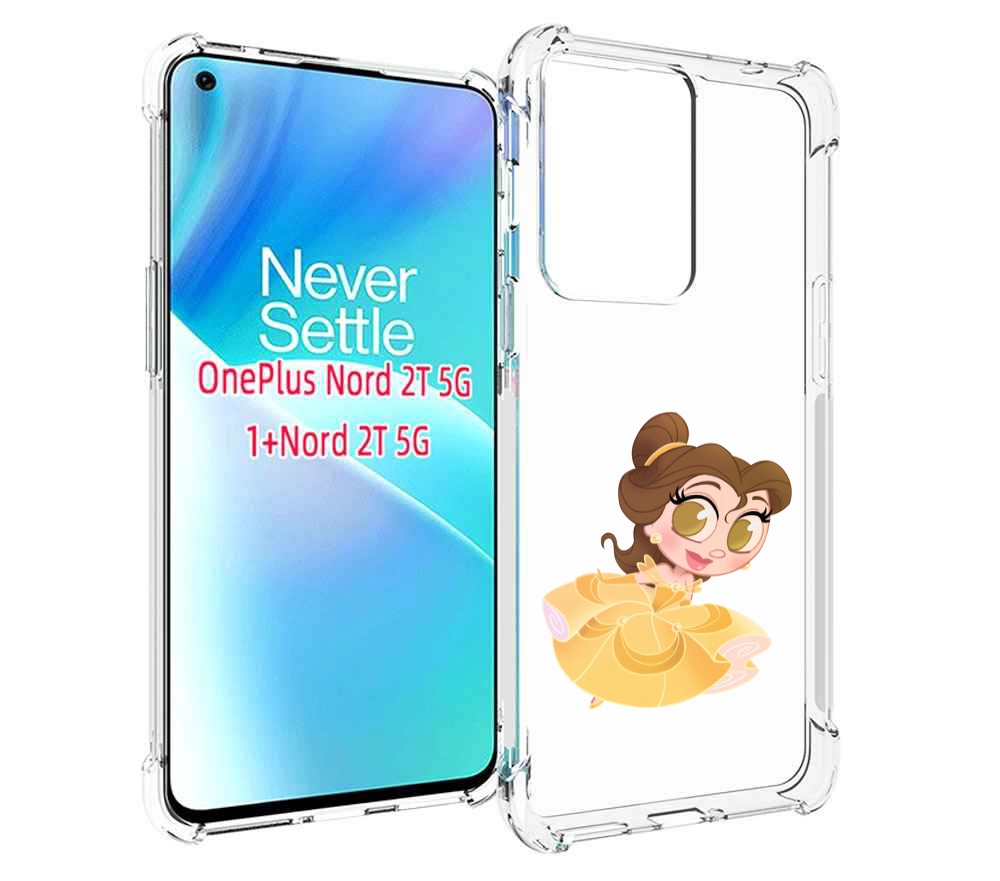 

Чехол MyPads мини-принцесса женский для OnePlus Nord 2T, Прозрачный, Tocco