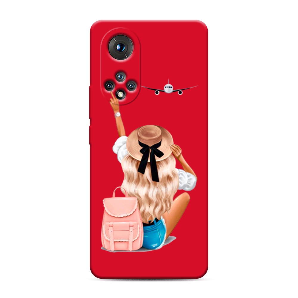 

Чехол Awog на Honor 50/Nova 9 "Автостопом самолетом", Разноцветный, 6106153-1
