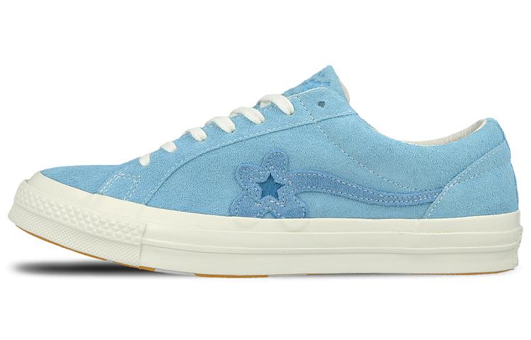 

Кеды унисекс Converse Golf Le Fleur One Star Ox голубые 36.5 EU, Голубой, Golf Le Fleur x Converse One Star Ox