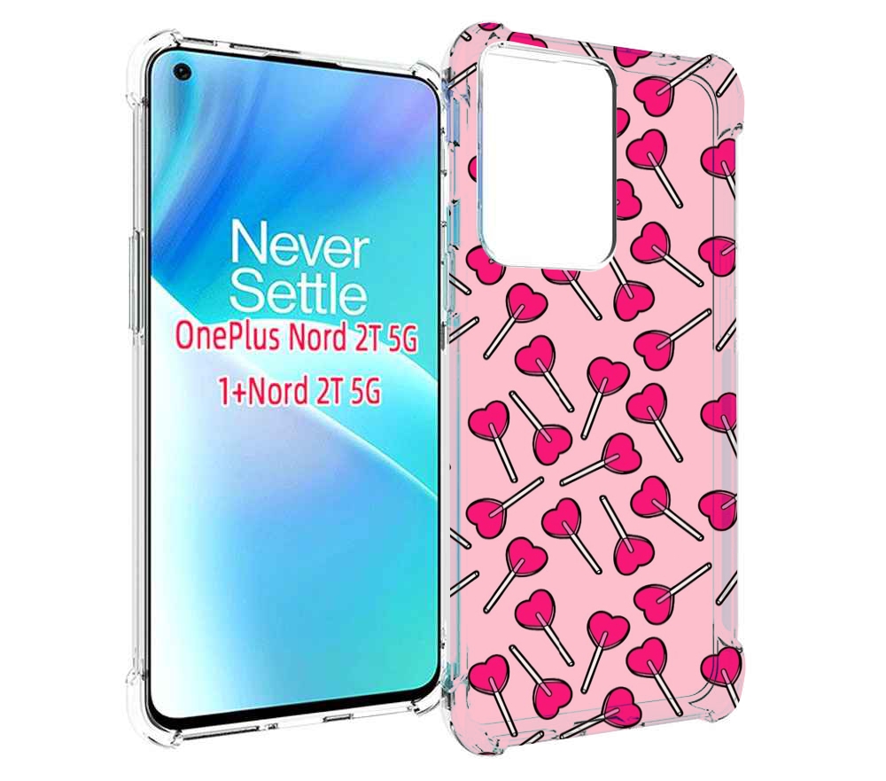 

Чехол MyPads много лединцов для OnePlus Nord 2T, Прозрачный, Tocco
