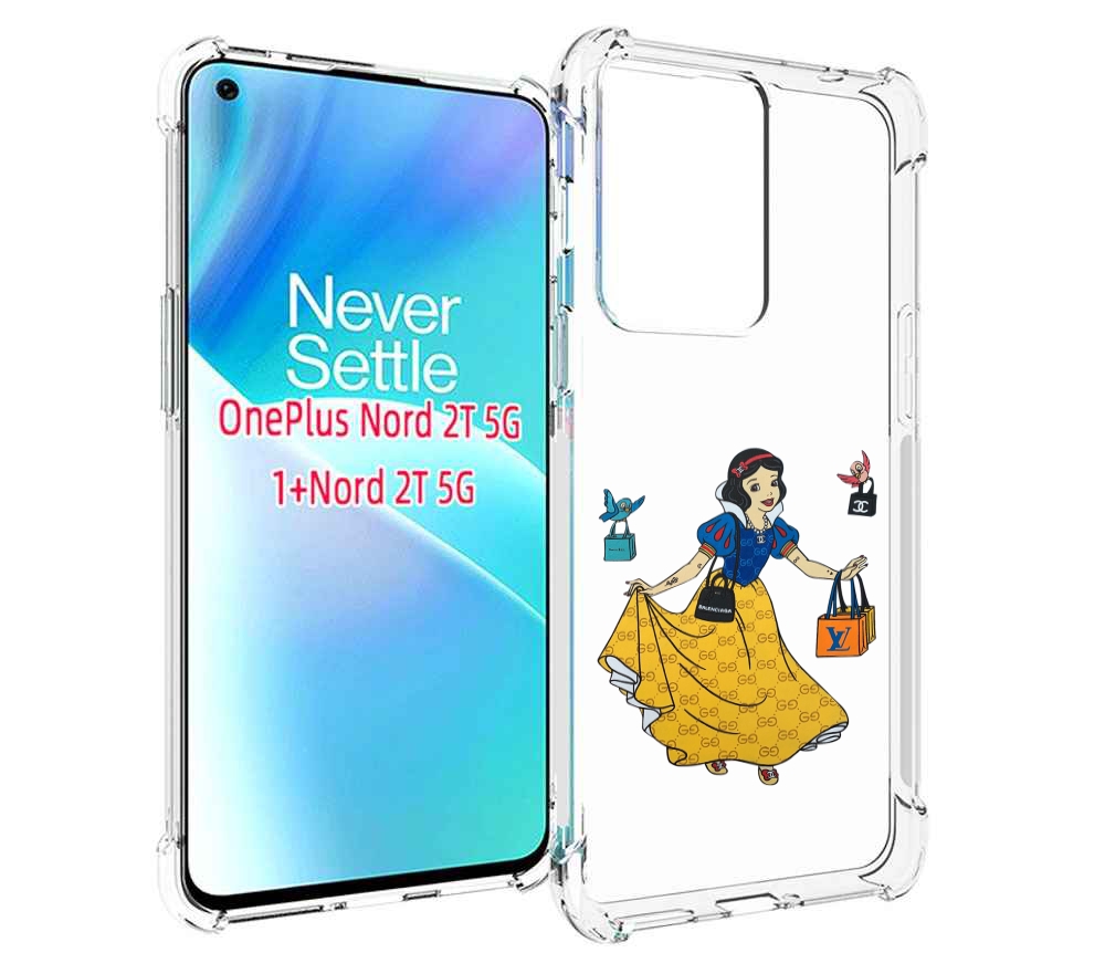 

Чехол MyPads модная-принцесса женский для OnePlus Nord 2T, Прозрачный, Tocco