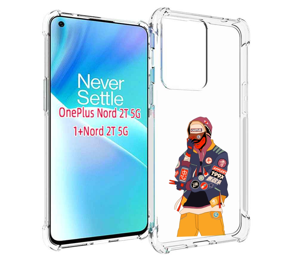 

Чехол MyPads модник для OnePlus Nord 2T, Прозрачный, Tocco