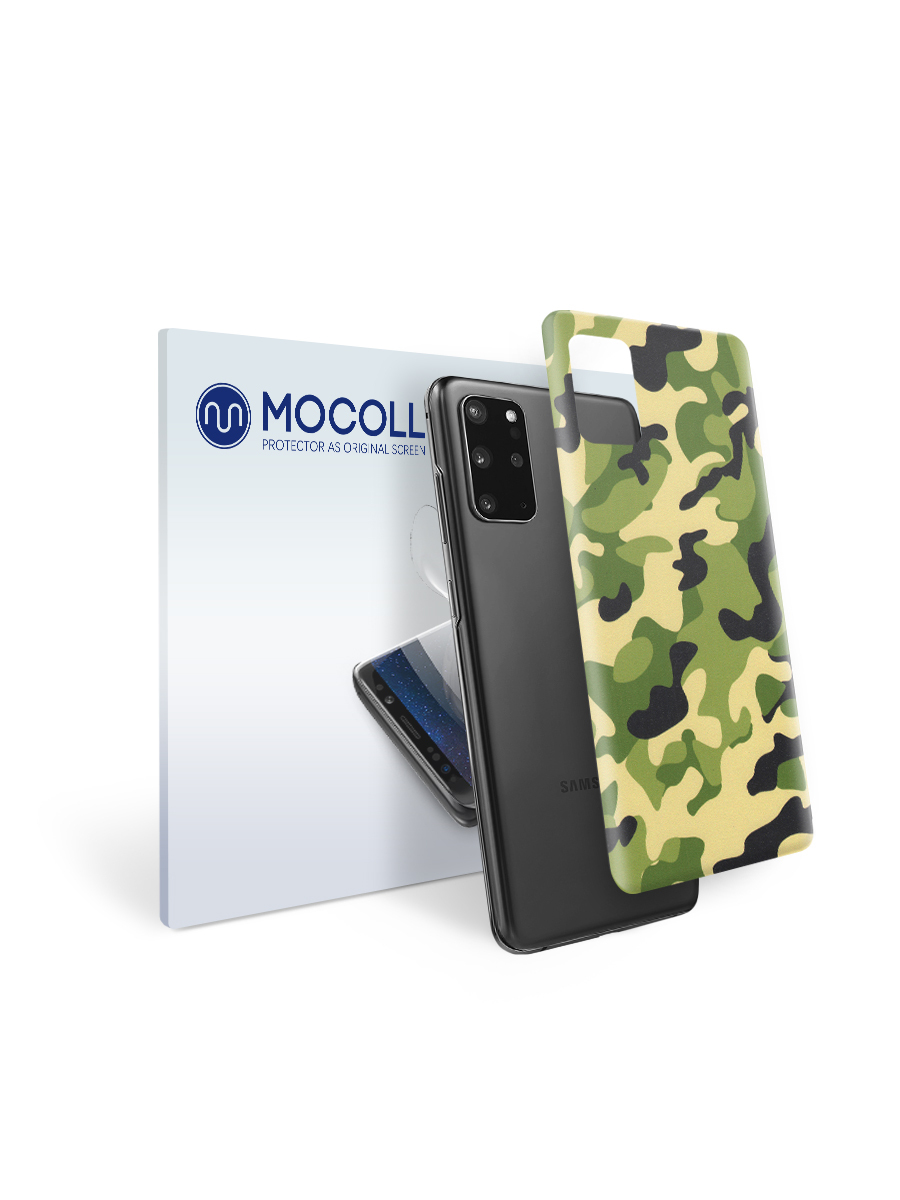 

Пленка защитная MOCOLL для задней панели Samsung GALAXY S20 Plus Хаки зеленый