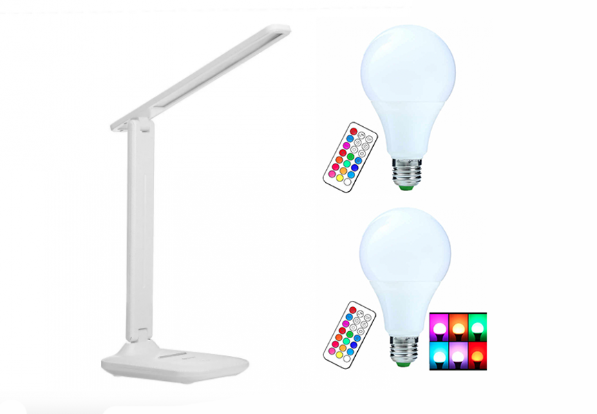 

Комплект освещения LED Дом 2.0 Сенсорная настольная LED лампа 1шт + Светодиодная лампочка, 225227