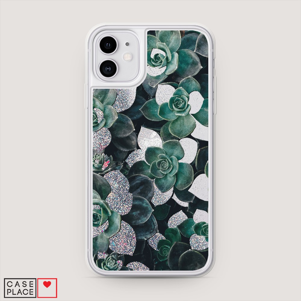 

Чехол Awog на Apple iPhone 11 / Айфон 11 "Сукуленты цветные", Разноцветный, 12191-1