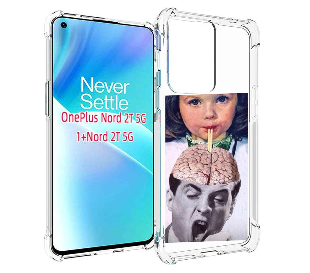 

Чехол MyPads на-здоровье для OnePlus Nord 2T, Прозрачный, Tocco