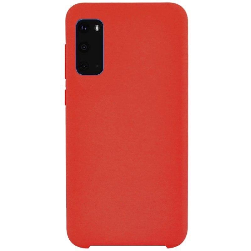 фото Чехол silicone для samsung galaxy s20 overlay (красный) ёmart