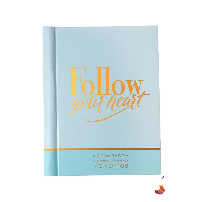 

Фотоальбом Follow your heart, 30 магнитных листов