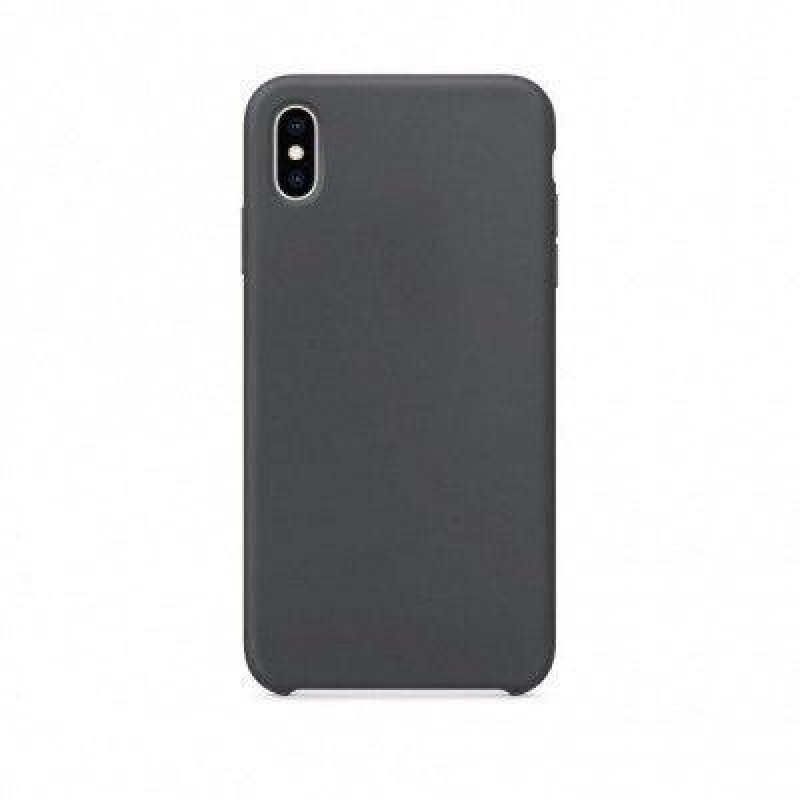 фото Чехол silicone для iphone x/xs overlay (серый) ёmart