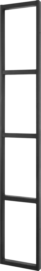 фото Боковина для стеллажа 2000 мм цвет черный naiv
