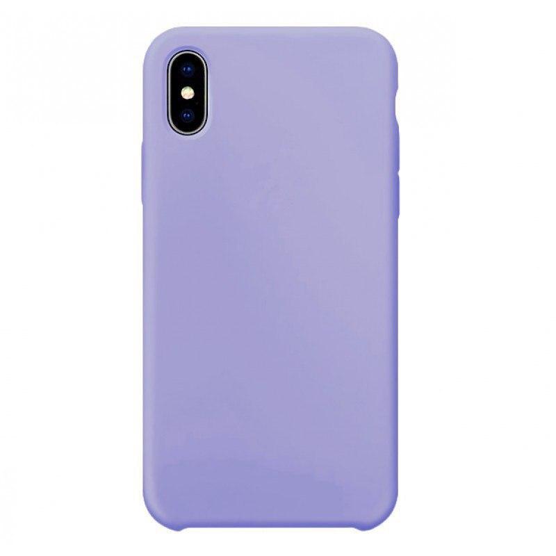 фото Чехол silicone для iphone x/xs overlay (аметистовый) ёmart