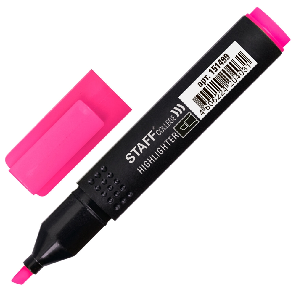 

Набор из 24 шт, Текстовыделитель Staff STICK (151499), Розовый
