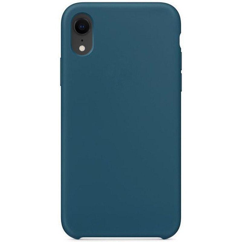 фото Чехол silicone для iphone xr overlay (сине-зеленый) ёmart