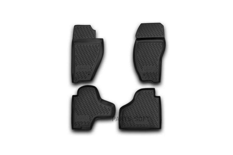 

Коврики в салон 4 шт. (полиуретан) Jeep Cherokee 08>