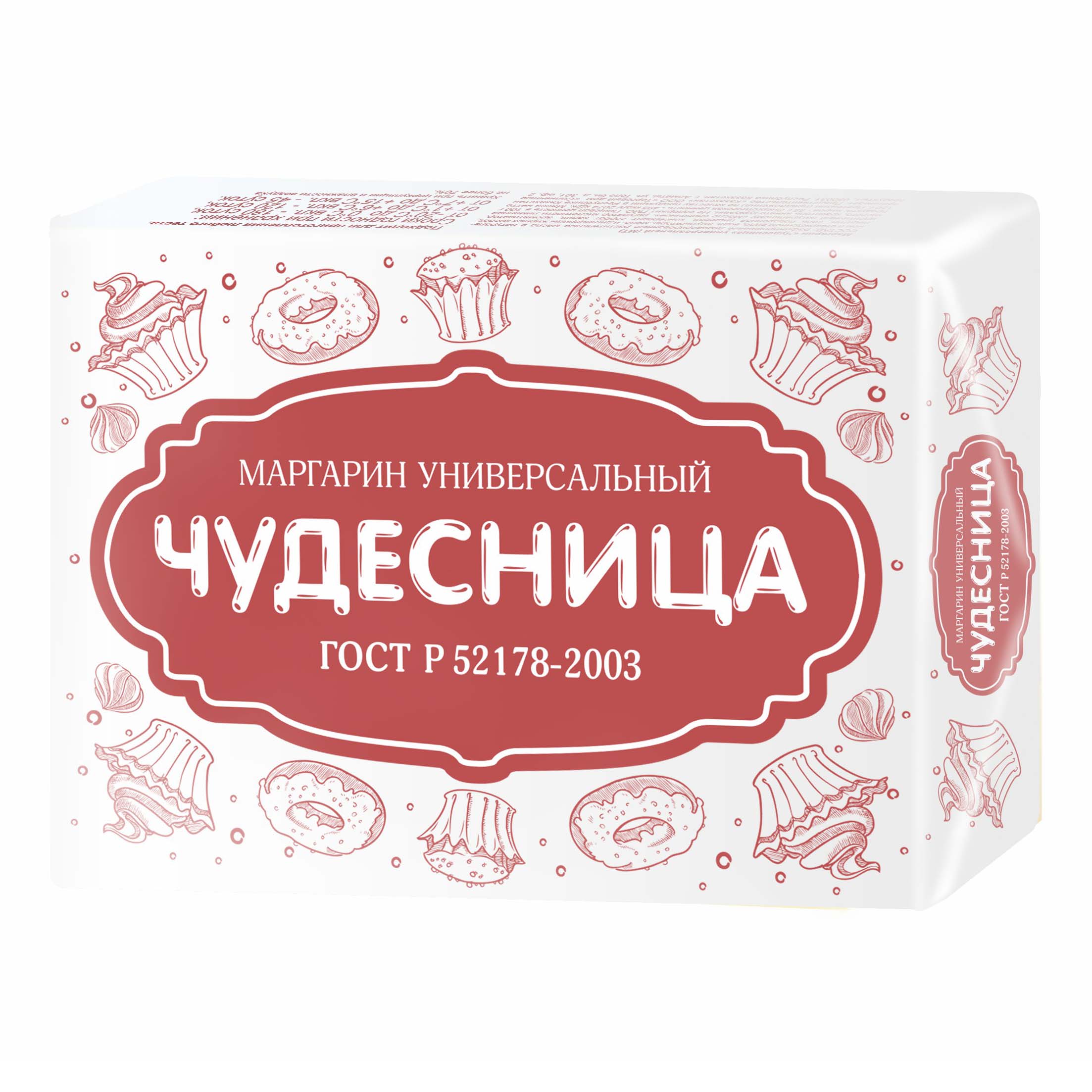 

Маргарин универсальный Чудесница 55% СЗМЖ 180 г