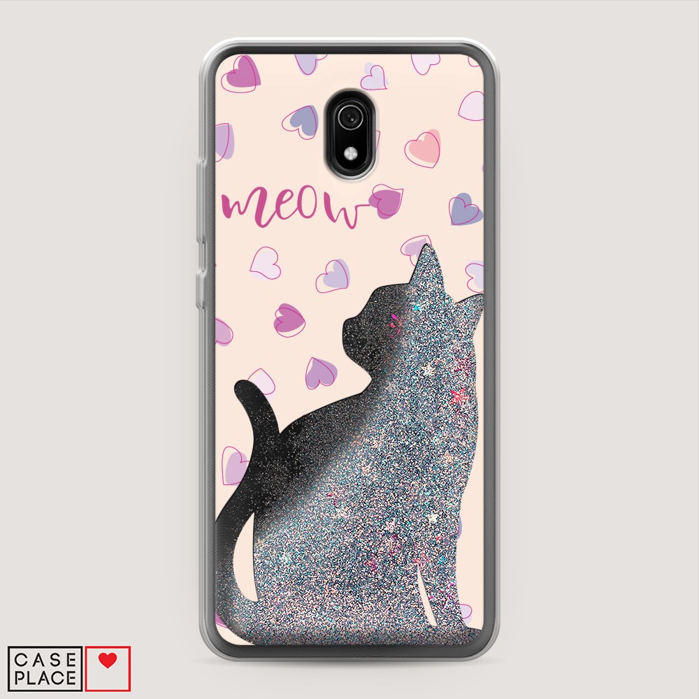

Чехол Awog на Xiaomi Redmi 8A "Прозрачный кот", Разноцветный, 37291-1