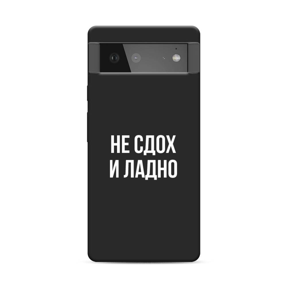 

Чехол Awog на Google Pixel 6 "Не сдох и ладно", Разноцветный, 270852-1