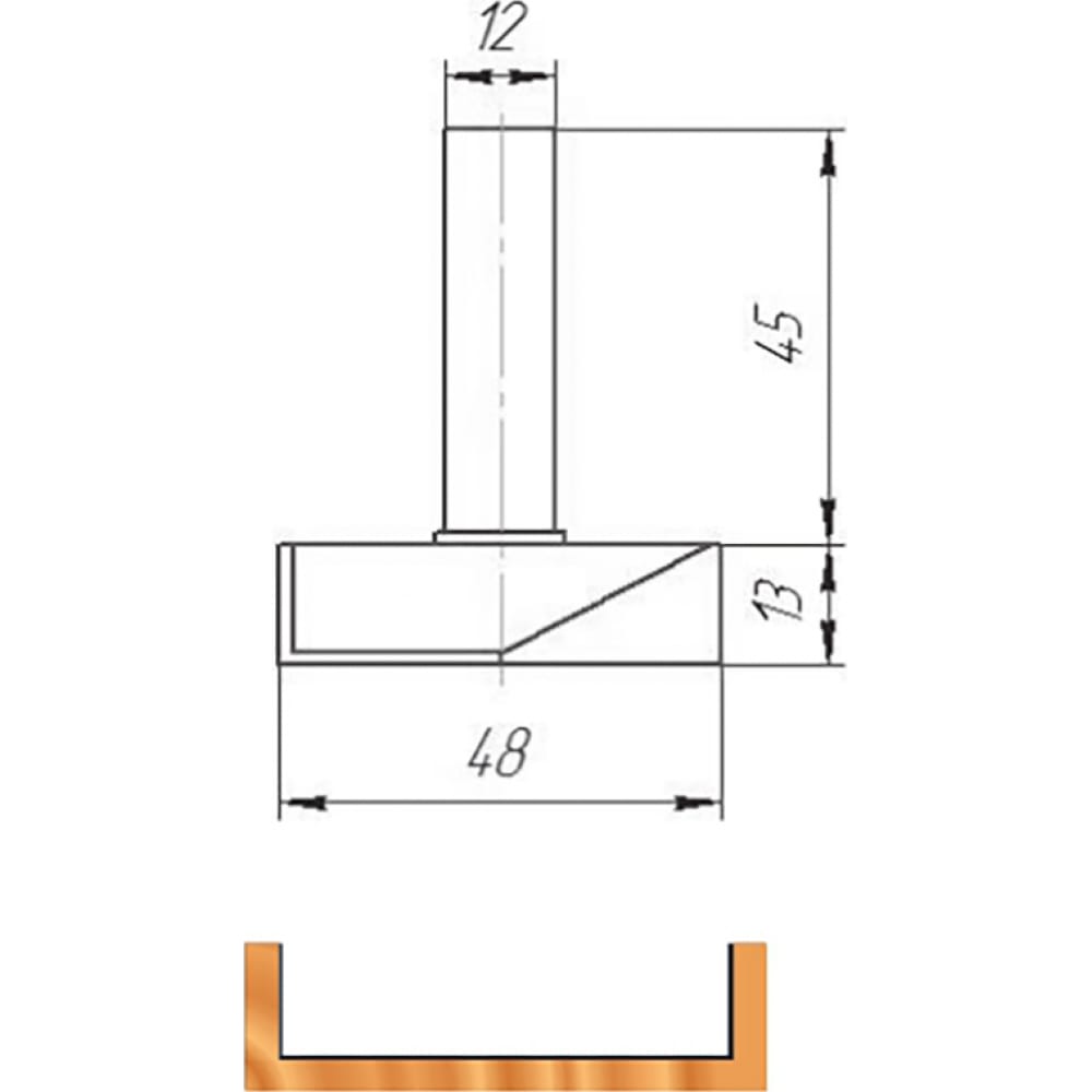 Фреза ФК 0380 МебельДрев 4627198885347 2930₽