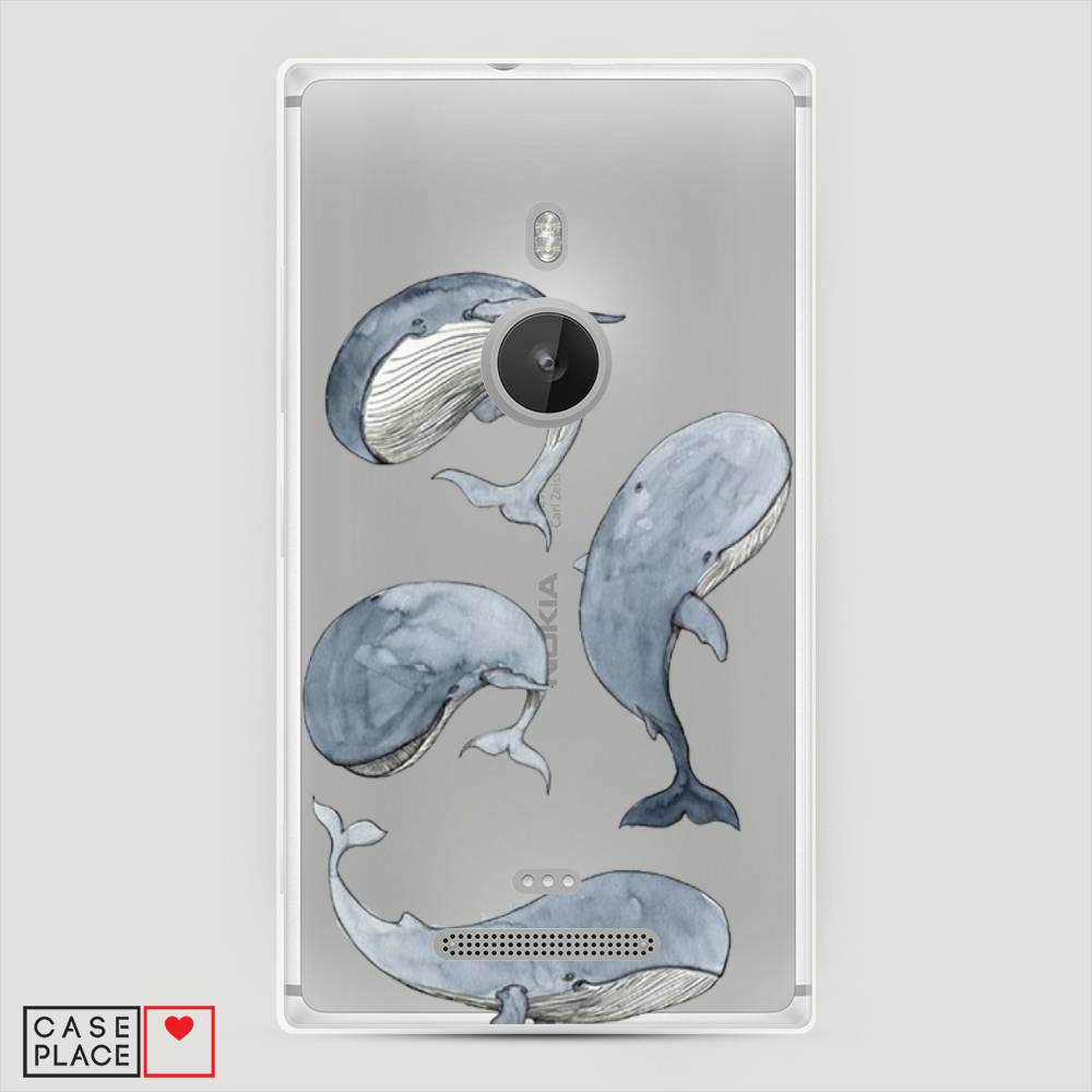 

Чехол Awog "Киты" для Lumia 925
