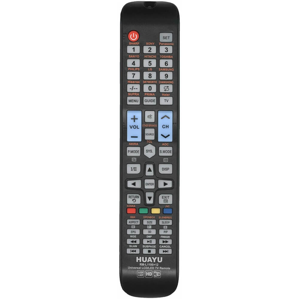 

Пульт ду Huayu RM-L1195+12 Black, Черный, RM-L1195+12