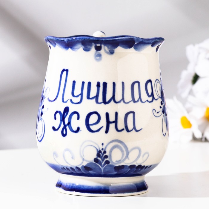 

Sima-land "Утро. Лучшая жена", гжель, фарфор, 11х12 см