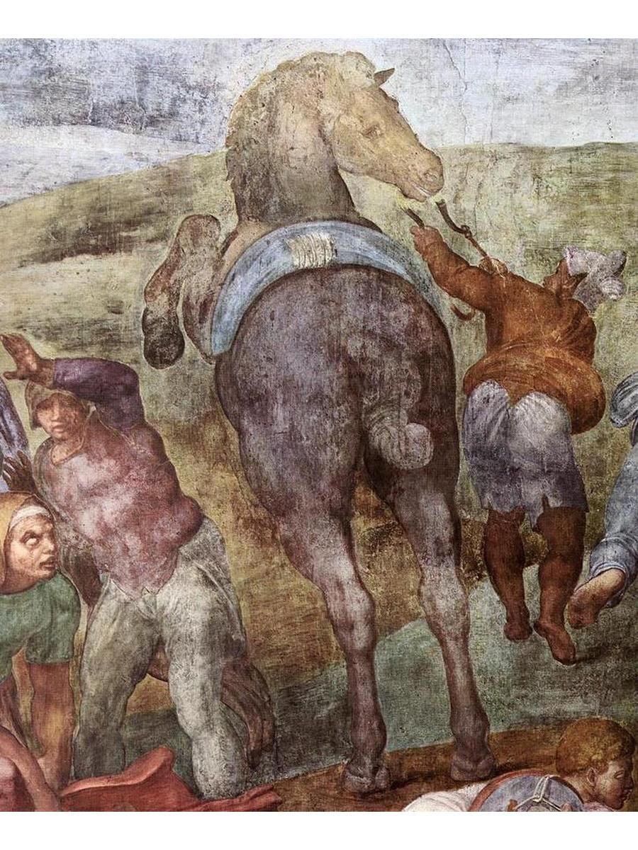 

Постер DRABS A2 Микеланджело Буонарроти The Conversion of Saul detail