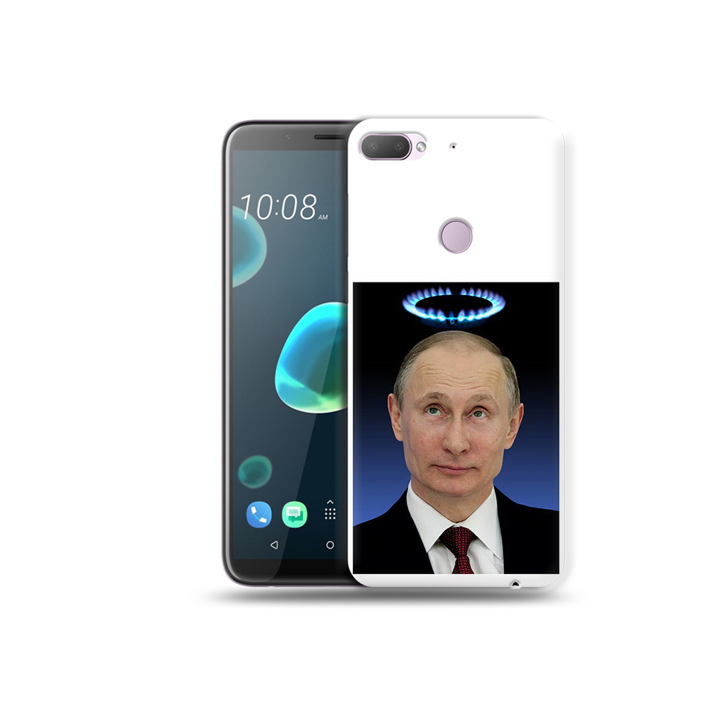 

Чехол MyPads Tocco для HTC Desire 12 Plus святой газ, Прозрачный, Tocco