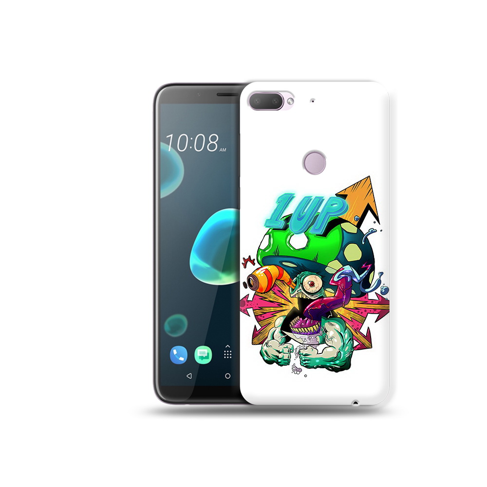 

Чехол MyPads Tocco для HTC Desire 12 Plus сильный гриб абстракция, Прозрачный, Tocco