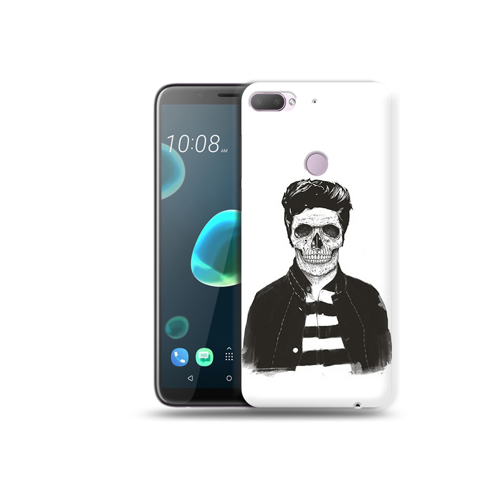 

Чехол MyPads Tocco для HTC Desire 12 Plus скелет, Прозрачный, Tocco