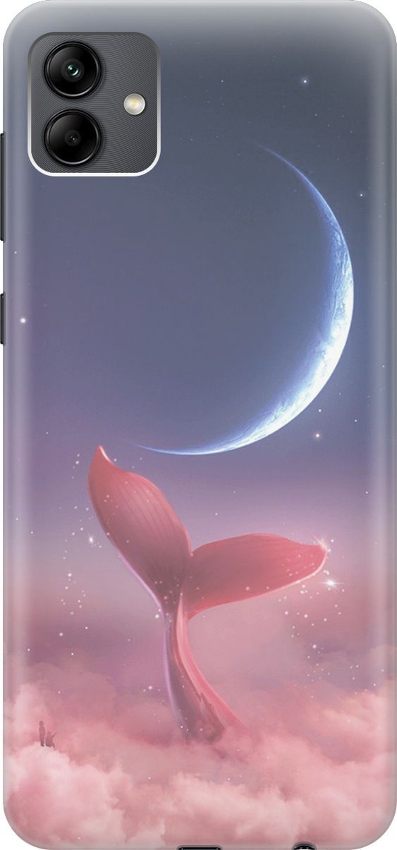 Силиконовый чехол на Samsung Galaxy A04 с принтом 