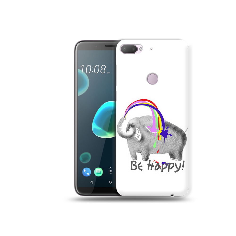 

Чехол MyPads Tocco для HTC Desire 12 Plus счастливый слон, Прозрачный, Tocco