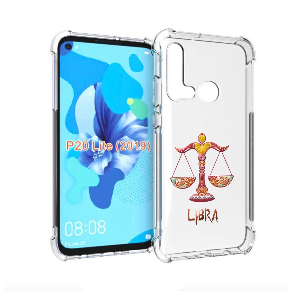 

Чехол бампер MyPads знак-зодиака-весы-8 для Huawei P20 Lite (201, Прозрачный, Tocco