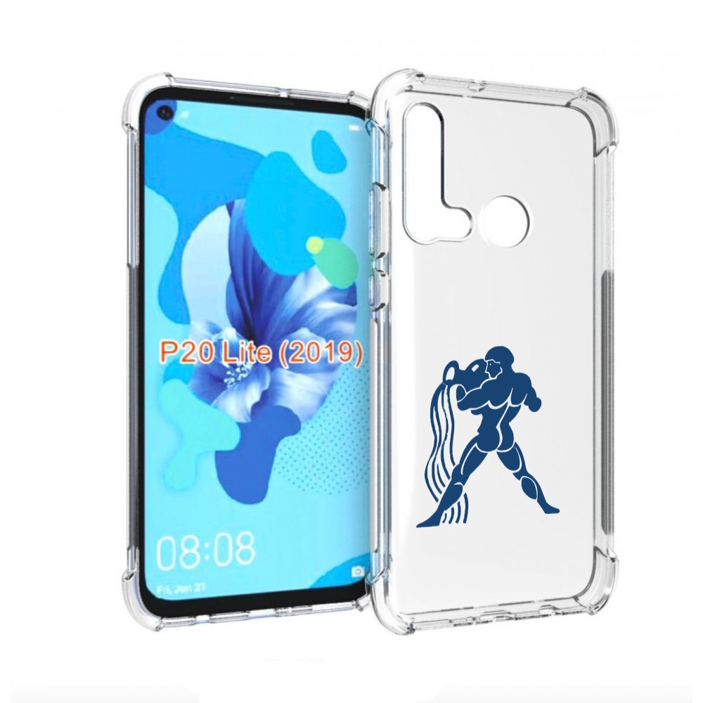 

Чехол бампер MyPads знак-зодиака-водолей7 для Huawei P20 Lite (2, Прозрачный, Tocco