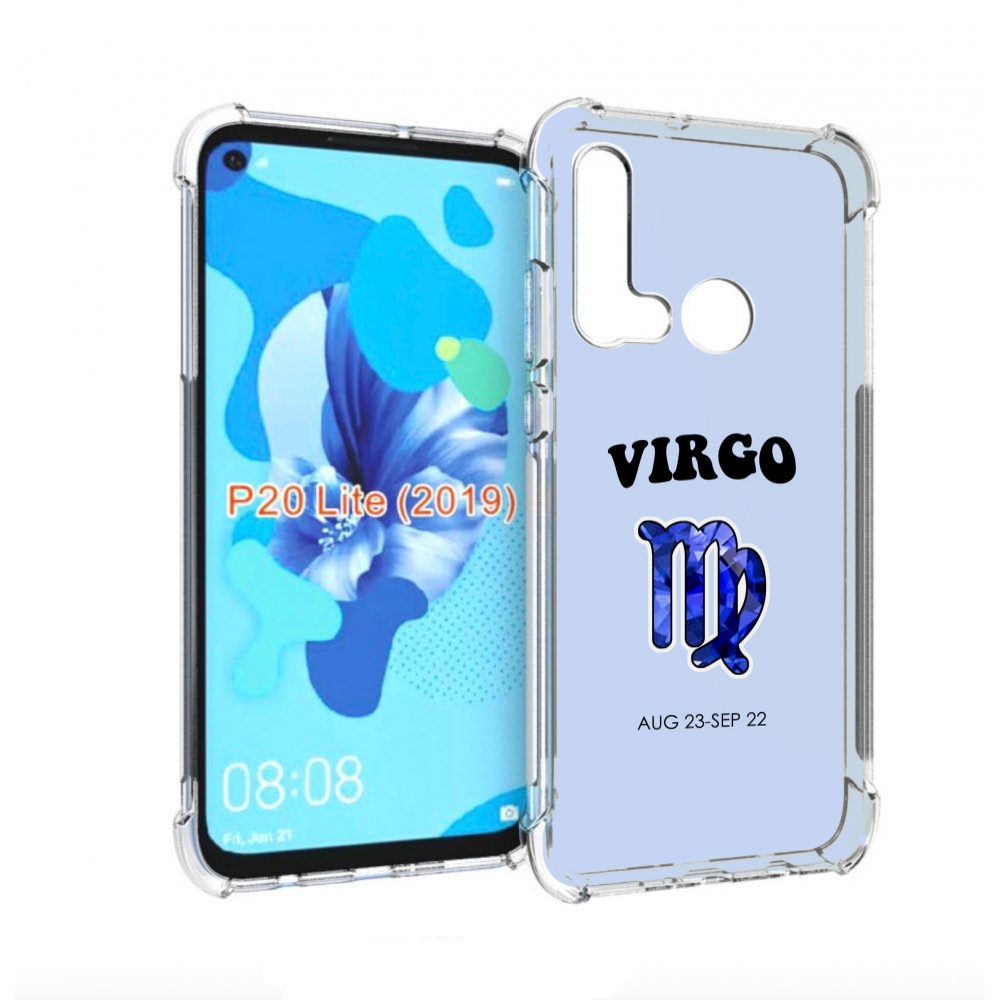 

Чехол бампер MyPads знак-зодиака-дева-1 для Huawei P20 Lite (201, Прозрачный, Tocco