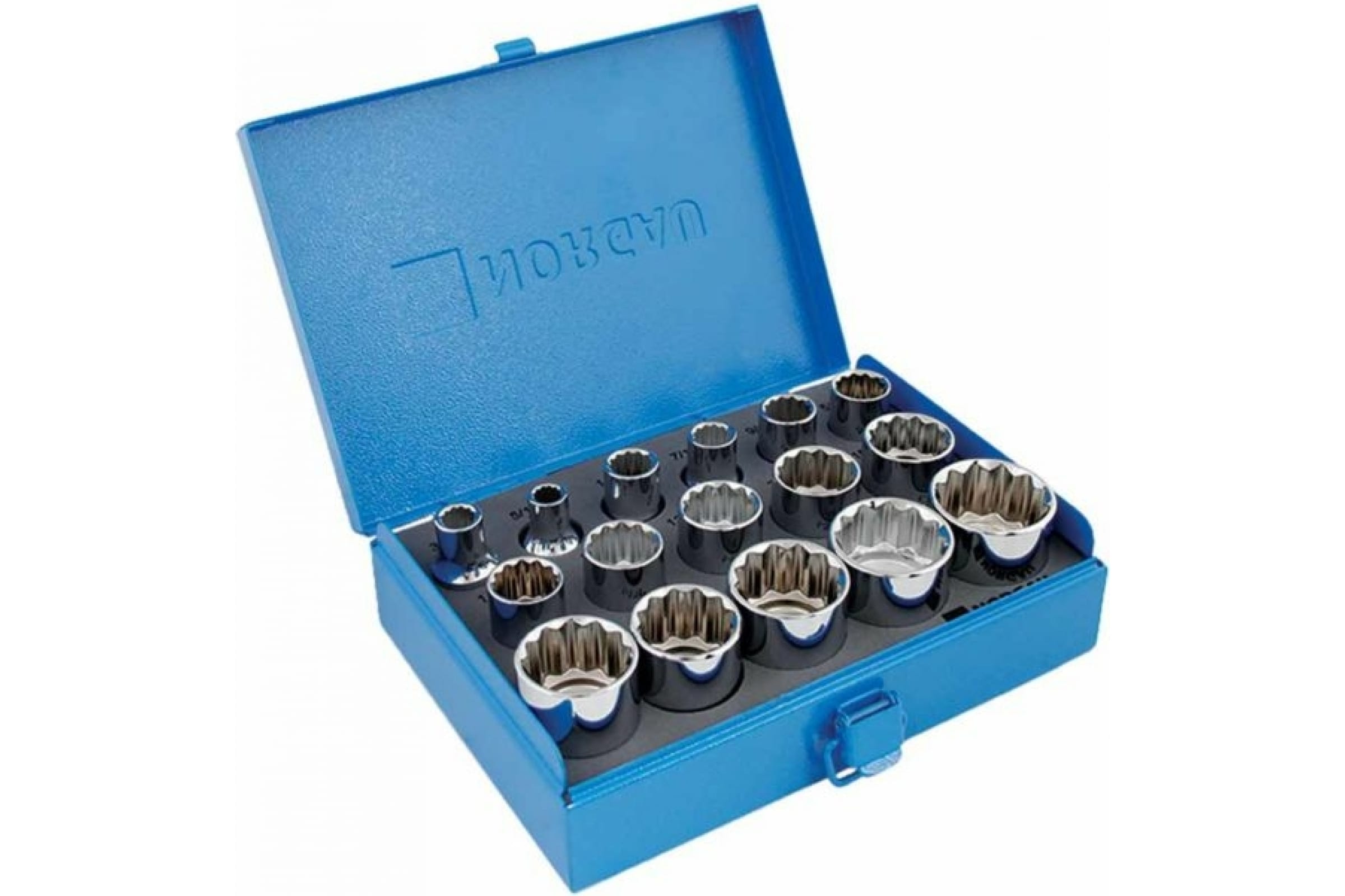 

NORGAU Набор дюймовых головок 1/2" 16 шт, 5/16-1.1/4 063792816