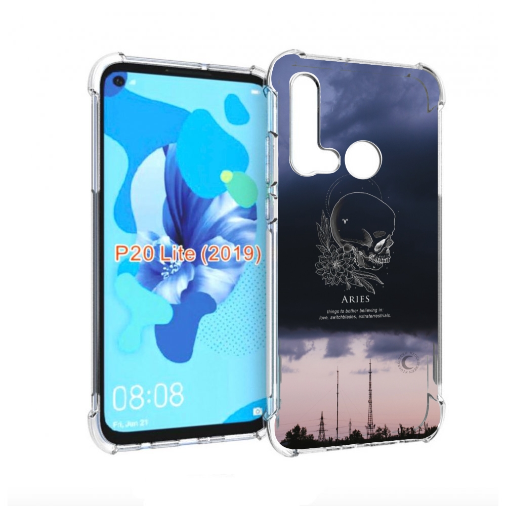 

Чехол бампер MyPads знак-зодиака-овен-4 для Huawei P20 Lite (201, Прозрачный, Tocco