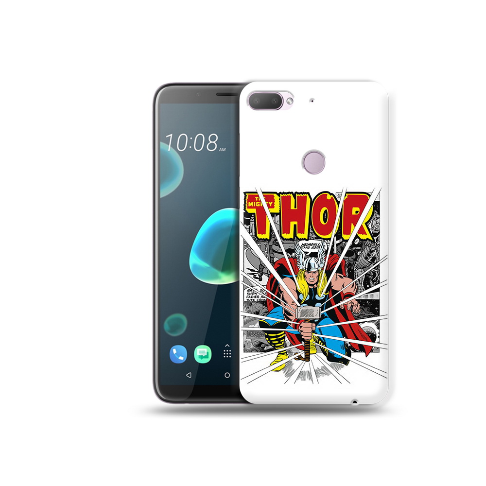 

Чехол MyPads Tocco для HTC Desire 12 Plus тор рисунок, Прозрачный, Tocco