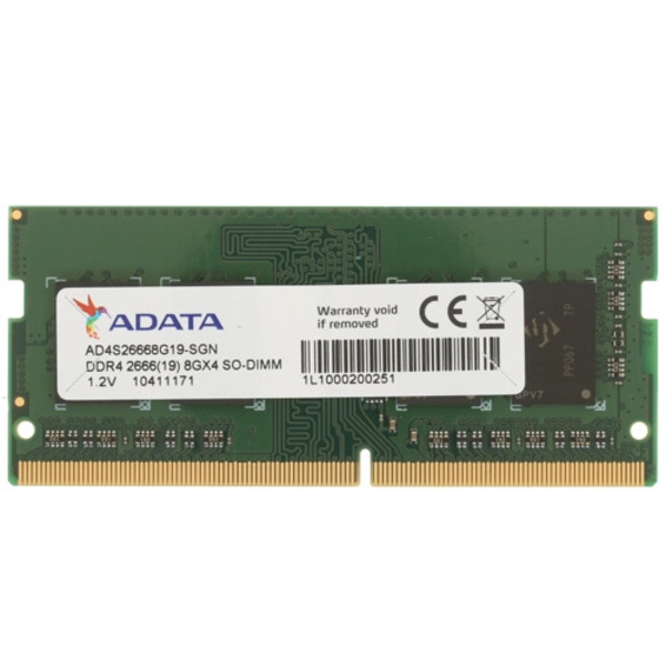 фото Оперативная память adata (ad4s26668g19-sgn), ddr4 1x8gb, 2666mhz