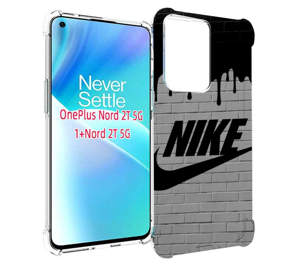 

Чехол MyPads найк в краске для OnePlus Nord 2T, Прозрачный, Tocco