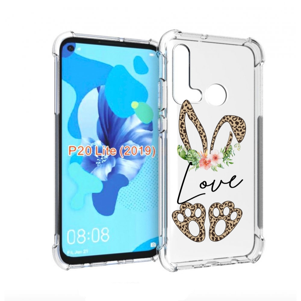 

Чехол бампер MyPads золотые-лапки-и-ушки для Huawei P20 Lite (20, Прозрачный, Tocco