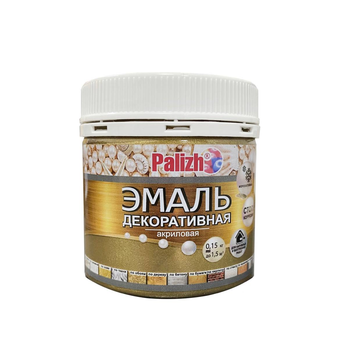 

Palizh Эмаль акриловая декоративная №97 бронза 0,15кг 11605919