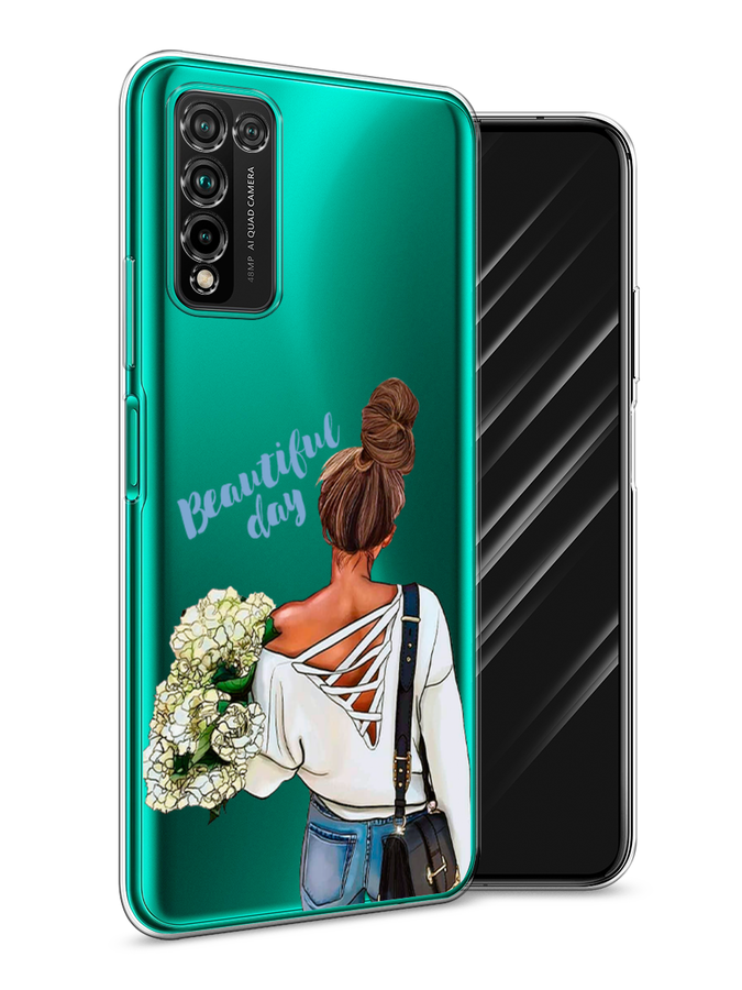 

Чехол Awog на Honor 10X Lite "Beautiful day vector", Коричневый;белый;зеленый, 6104650-6