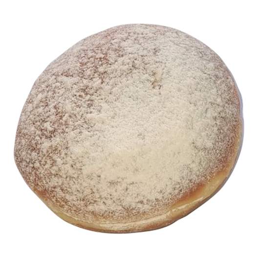 Пончик АШАН сдобный с ванильным кремом 60 г х 2 шт