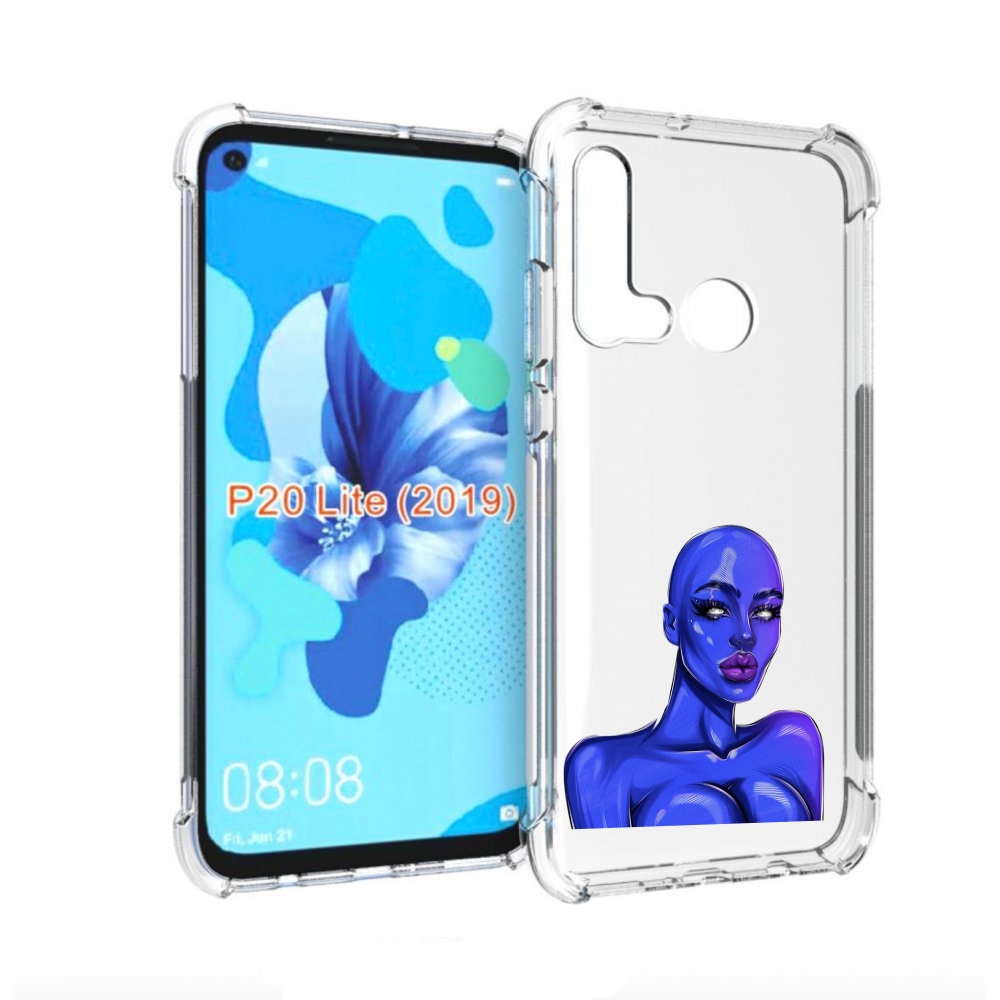 

Чехол бампер MyPads инопланетянка для Huawei P20 Lite (2019), Прозрачный, Tocco