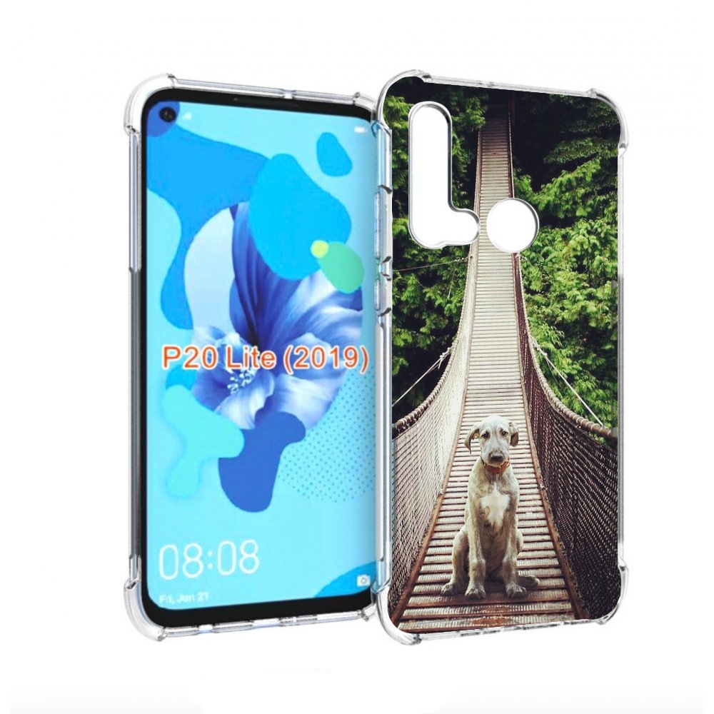 

Чехол бампер MyPads ирландскии волкодав для Huawei P20 Lite (20, Прозрачный, Tocco