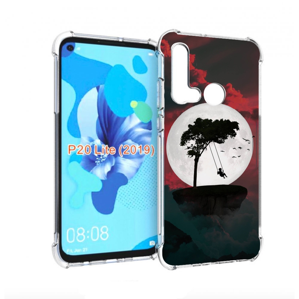 

Чехол бампер MyPads качели-над-пропастью для Huawei P20 Lite (20, Прозрачный, Tocco